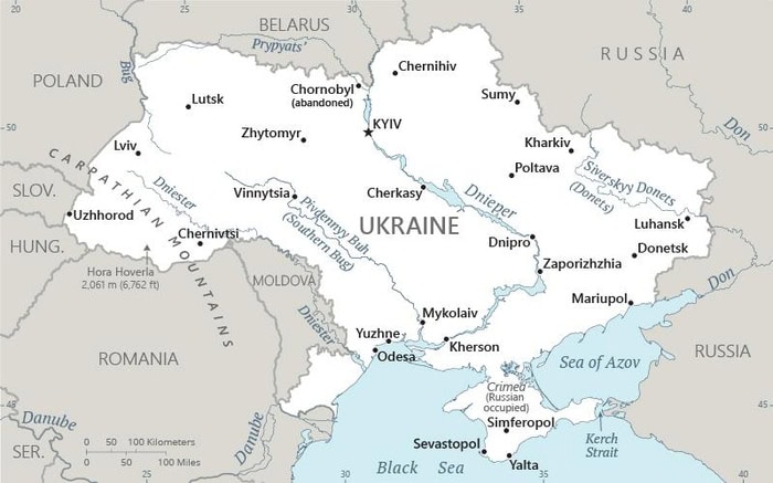 Ukraine-map