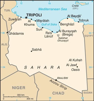 Libya-map