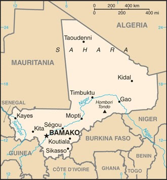 Mali-map
